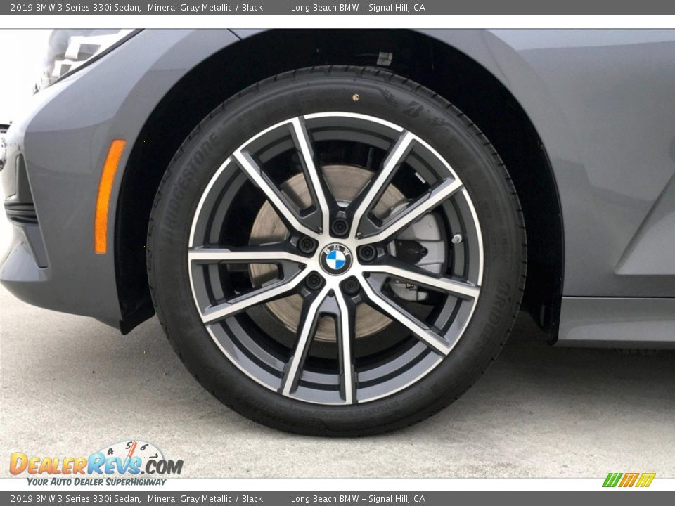 2019 BMW 3 Series 330i Sedan Mineral Gray Metallic / Black Photo #10