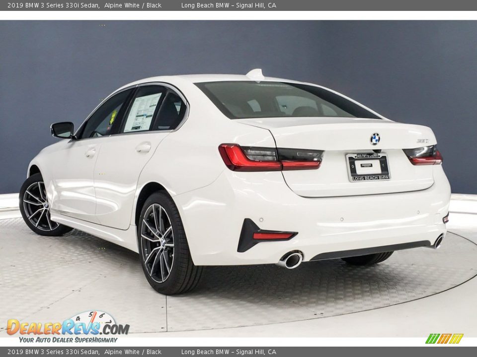 2019 BMW 3 Series 330i Sedan Alpine White / Black Photo #2