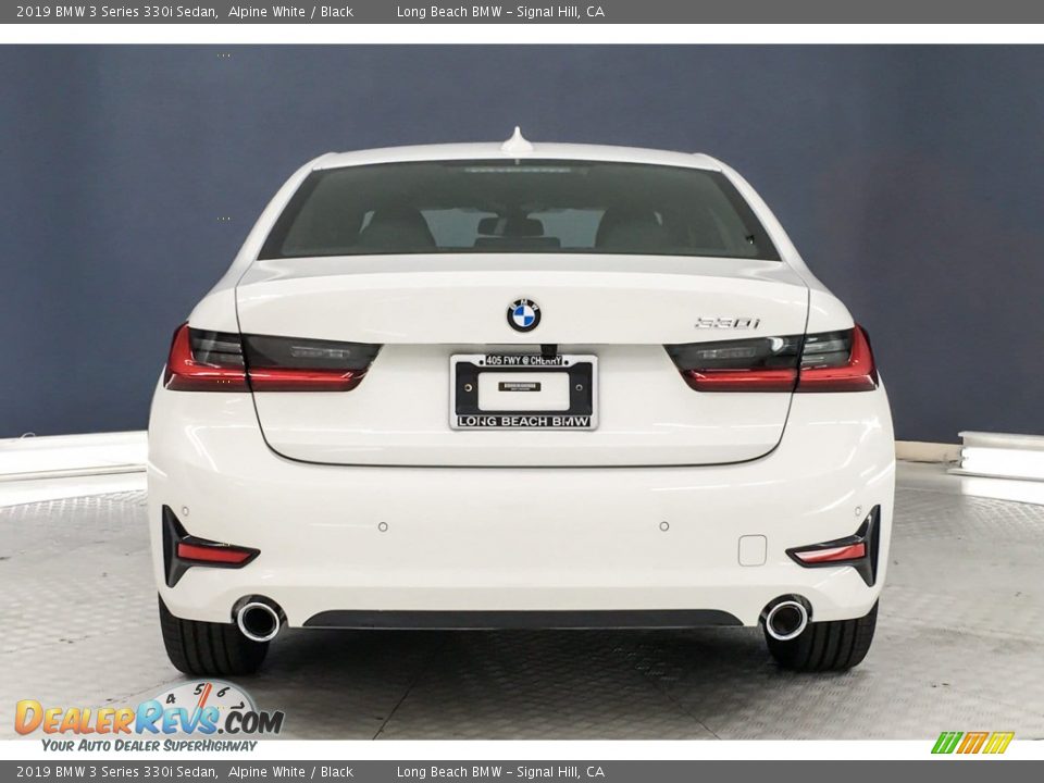 2019 BMW 3 Series 330i Sedan Alpine White / Black Photo #3