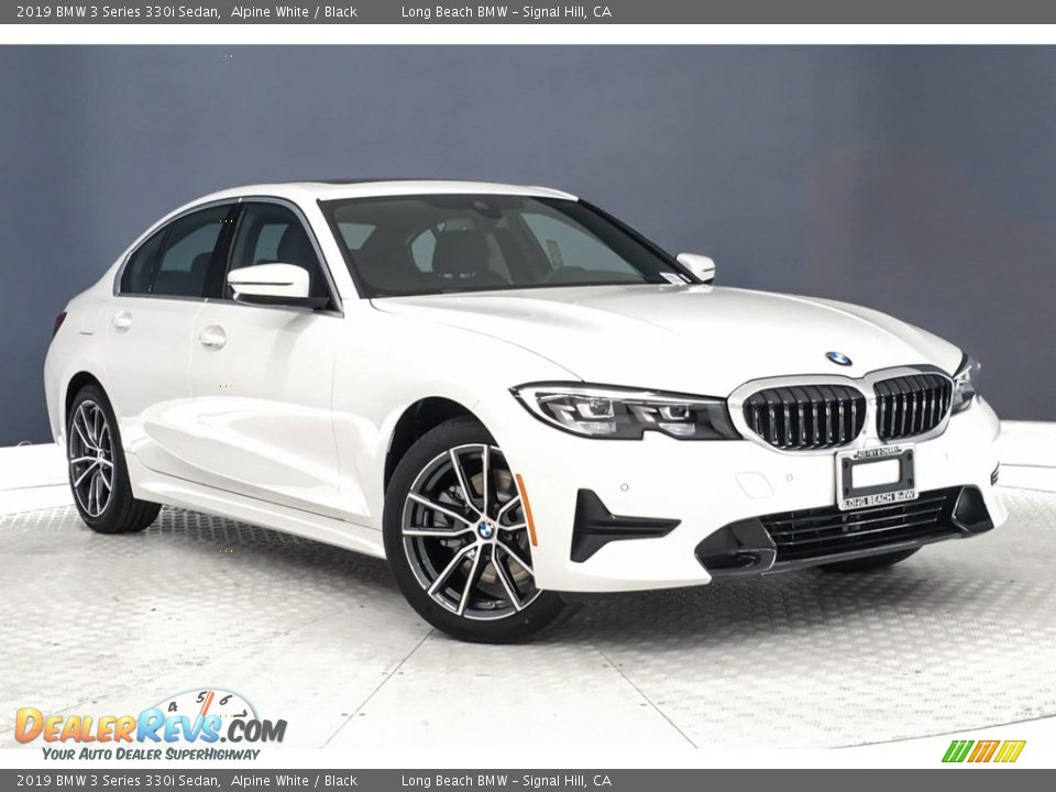 2019 BMW 3 Series 330i Sedan Alpine White / Black Photo #10