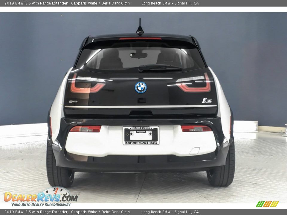 2019 BMW i3 S with Range Extender Capparis White / Deka Dark Cloth Photo #3