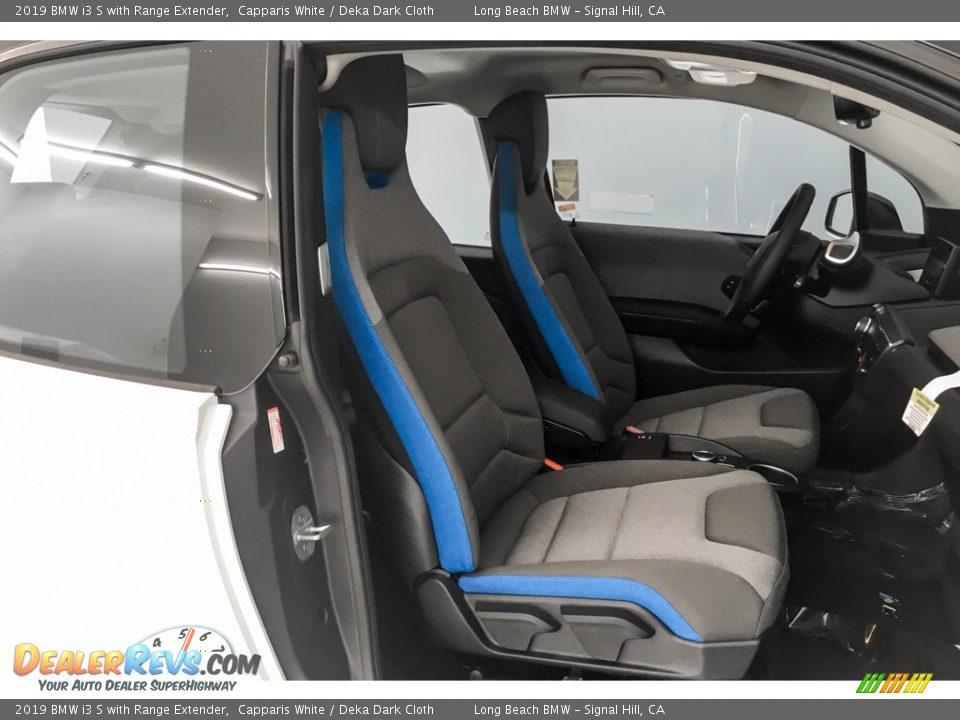 Front Seat of 2019 BMW i3 S with Range Extender Photo #5