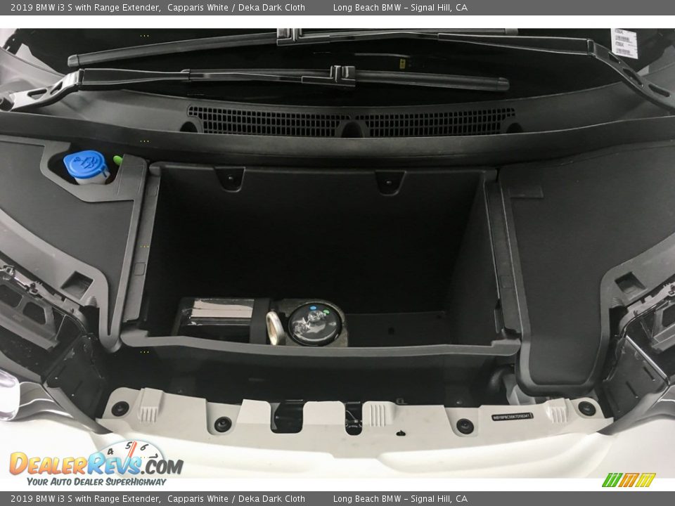 2019 BMW i3 S with Range Extender Capparis White / Deka Dark Cloth Photo #8