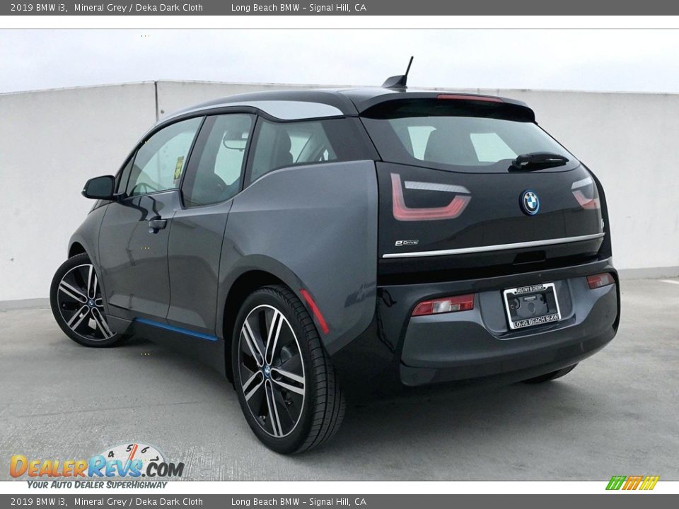 2019 BMW i3 Mineral Grey / Deka Dark Cloth Photo #3