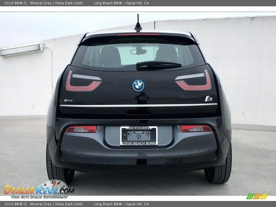 2019 BMW i3 Mineral Grey / Deka Dark Cloth Photo #4
