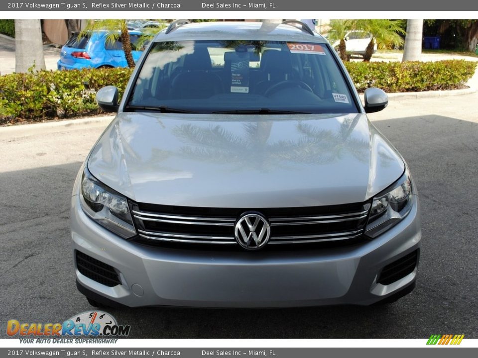 2017 Volkswagen Tiguan S Reflex Silver Metallic / Charcoal Photo #3