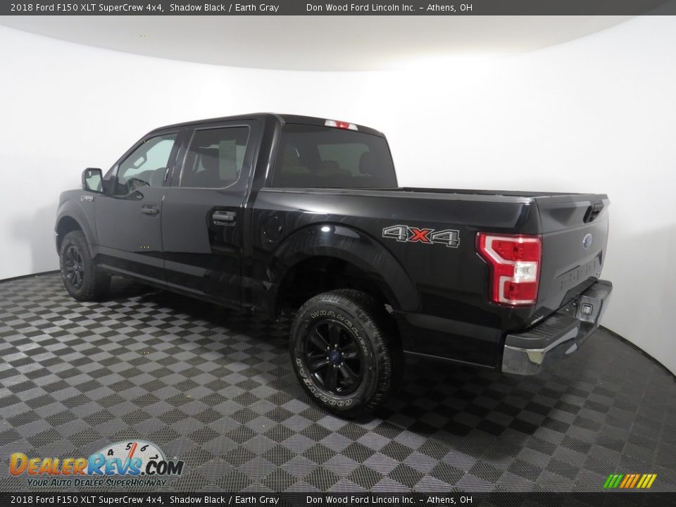 2018 Ford F150 XLT SuperCrew 4x4 Shadow Black / Earth Gray Photo #9