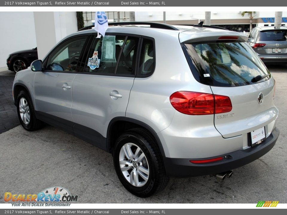 2017 Volkswagen Tiguan S Reflex Silver Metallic / Charcoal Photo #7