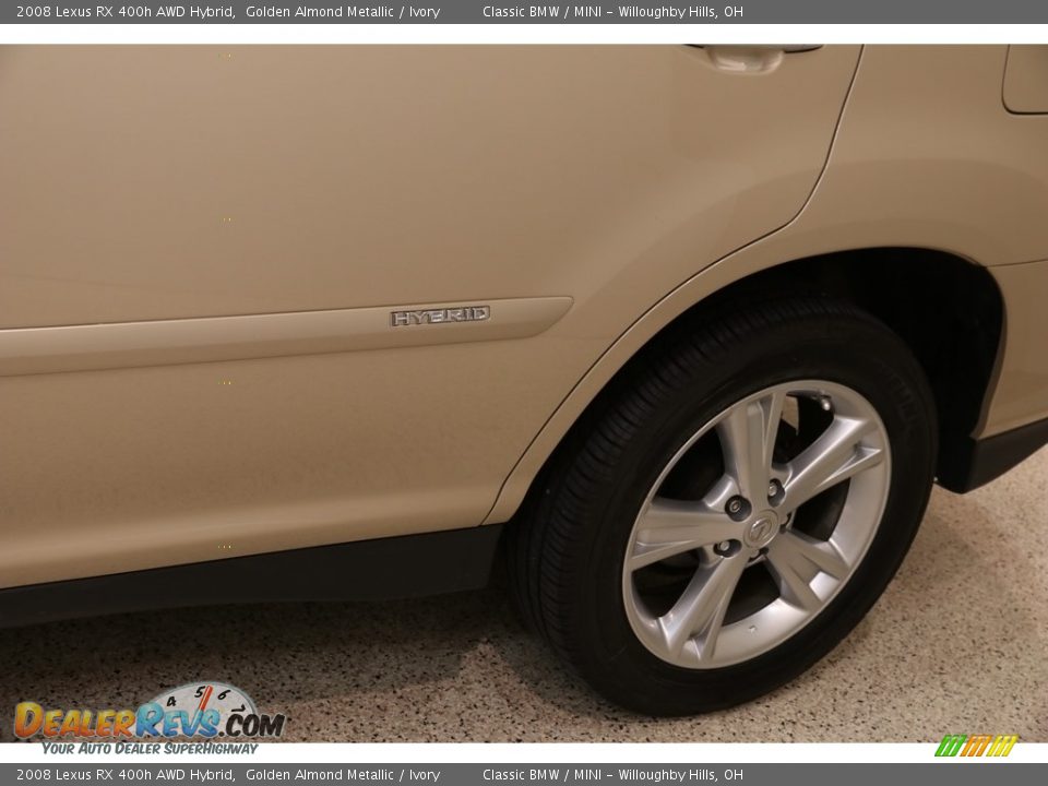 2008 Lexus RX 400h AWD Hybrid Golden Almond Metallic / Ivory Photo #4