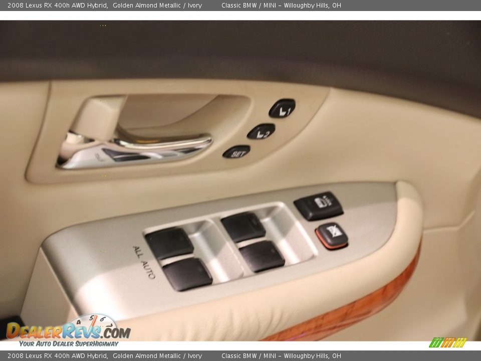 2008 Lexus RX 400h AWD Hybrid Golden Almond Metallic / Ivory Photo #6