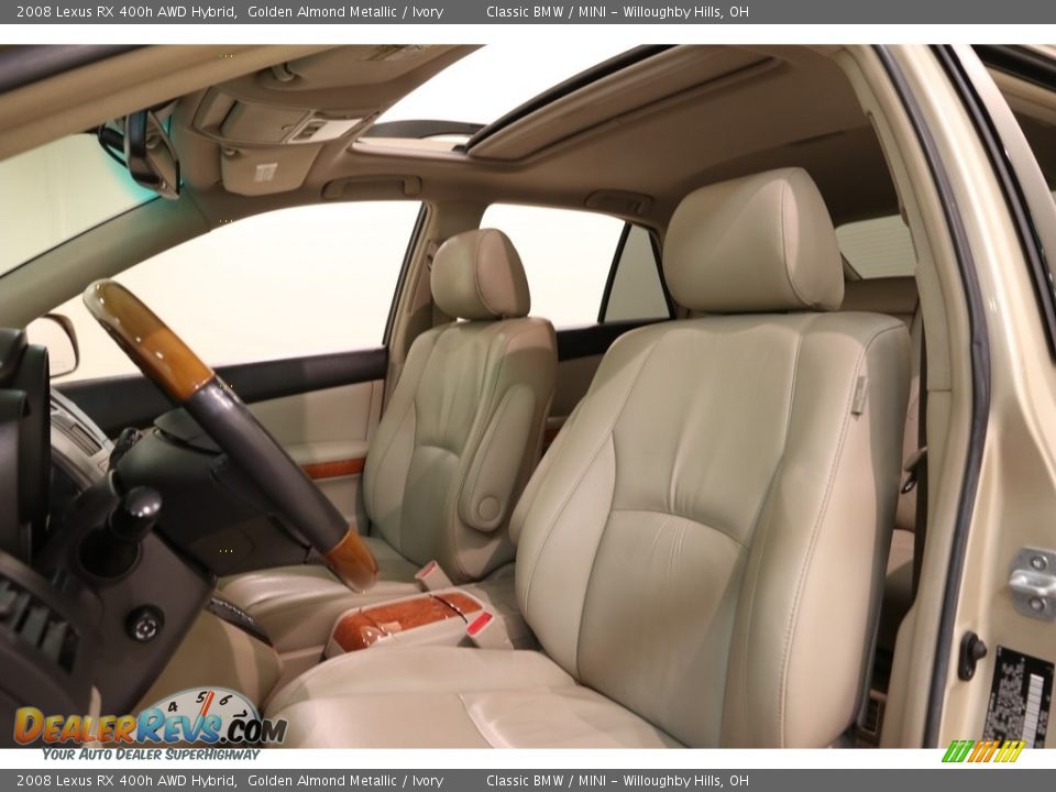 2008 Lexus RX 400h AWD Hybrid Golden Almond Metallic / Ivory Photo #7
