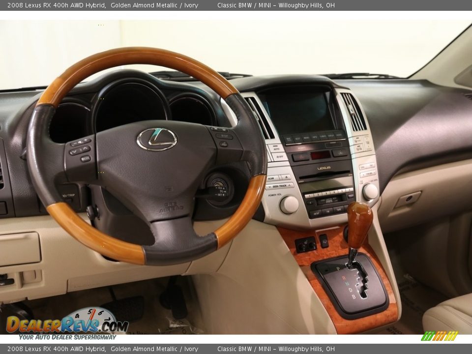 2008 Lexus RX 400h AWD Hybrid Golden Almond Metallic / Ivory Photo #8