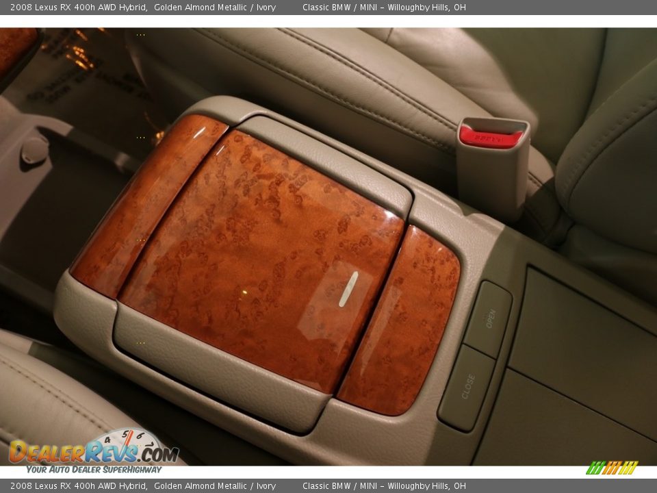 2008 Lexus RX 400h AWD Hybrid Golden Almond Metallic / Ivory Photo #17
