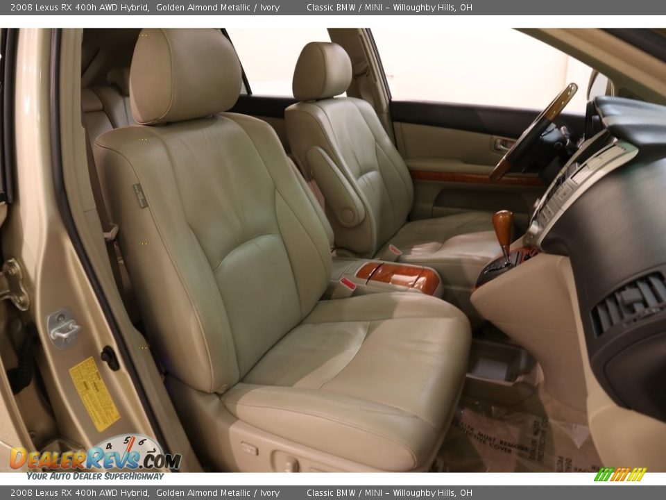 2008 Lexus RX 400h AWD Hybrid Golden Almond Metallic / Ivory Photo #19