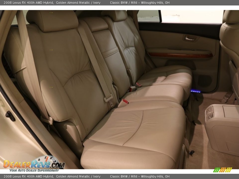 2008 Lexus RX 400h AWD Hybrid Golden Almond Metallic / Ivory Photo #20
