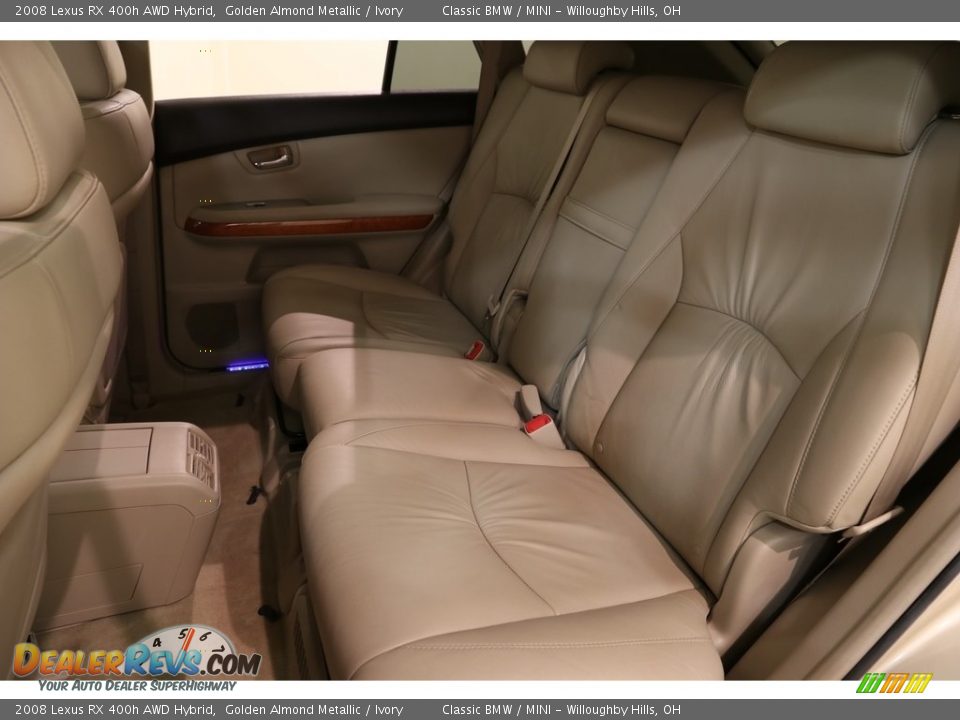 2008 Lexus RX 400h AWD Hybrid Golden Almond Metallic / Ivory Photo #21