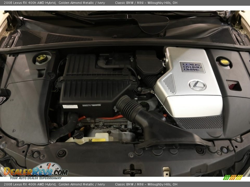 2008 Lexus RX 400h AWD Hybrid Golden Almond Metallic / Ivory Photo #23