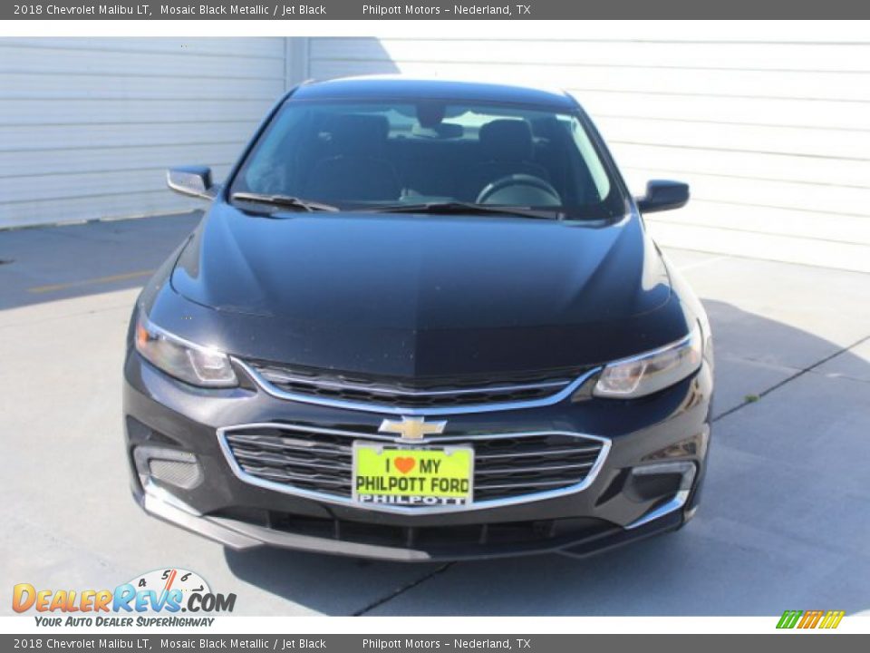 2018 Chevrolet Malibu LT Mosaic Black Metallic / Jet Black Photo #3
