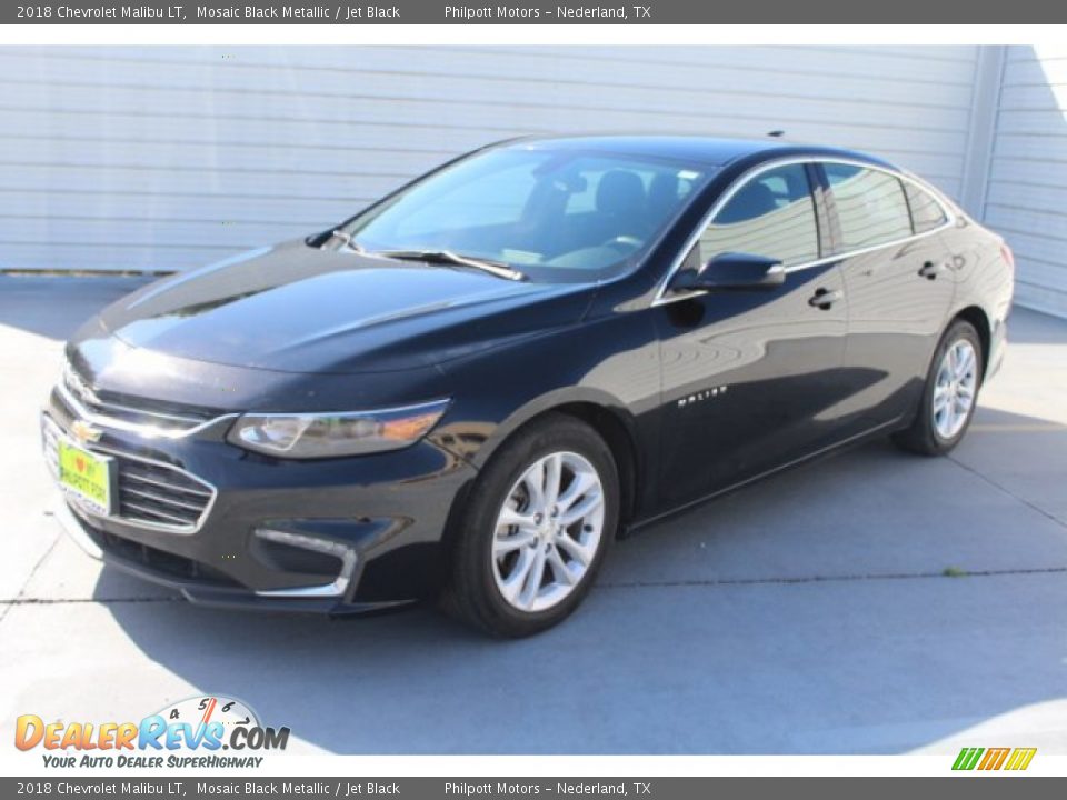 2018 Chevrolet Malibu LT Mosaic Black Metallic / Jet Black Photo #4