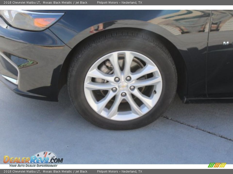 2018 Chevrolet Malibu LT Mosaic Black Metallic / Jet Black Photo #5