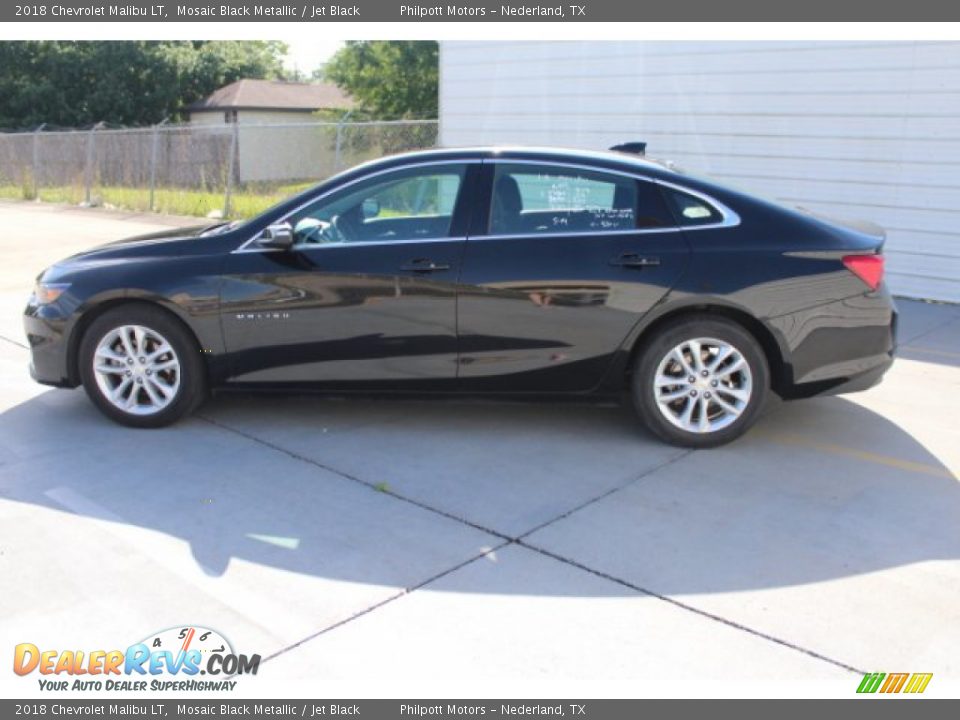 2018 Chevrolet Malibu LT Mosaic Black Metallic / Jet Black Photo #6