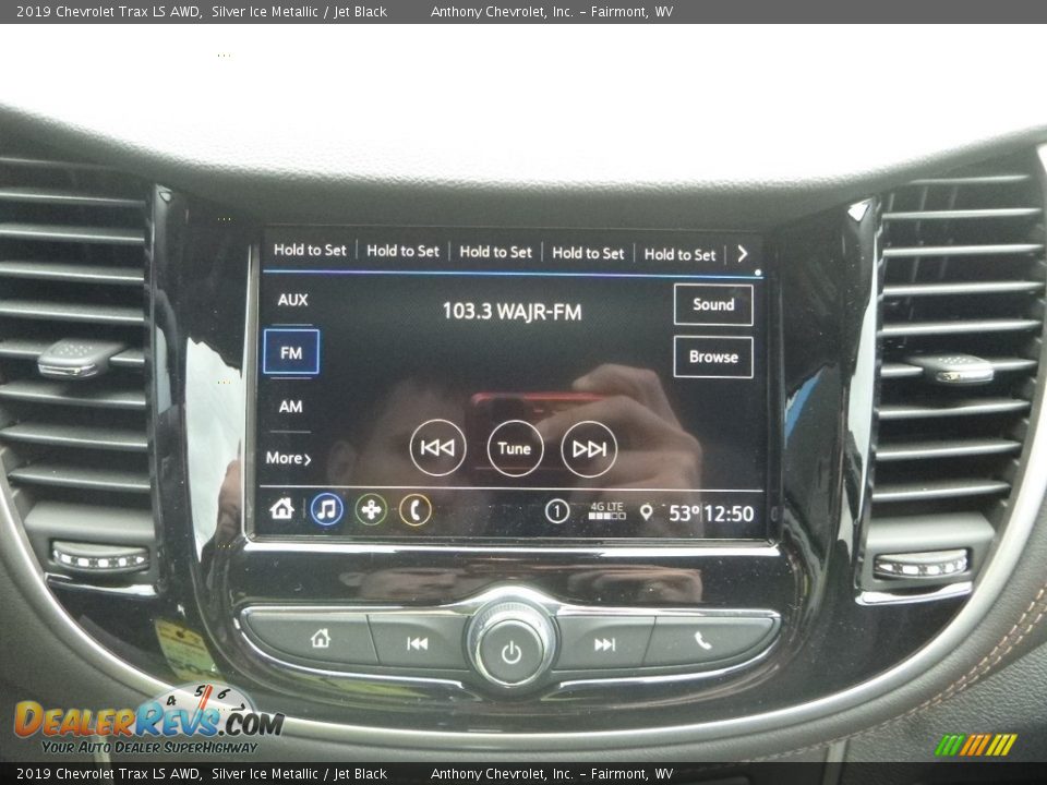 2019 Chevrolet Trax LS AWD Silver Ice Metallic / Jet Black Photo #16
