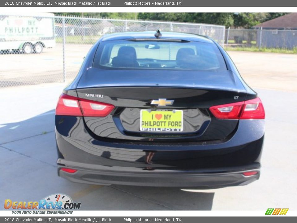 2018 Chevrolet Malibu LT Mosaic Black Metallic / Jet Black Photo #8