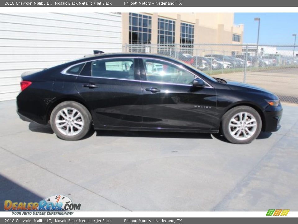 2018 Chevrolet Malibu LT Mosaic Black Metallic / Jet Black Photo #10