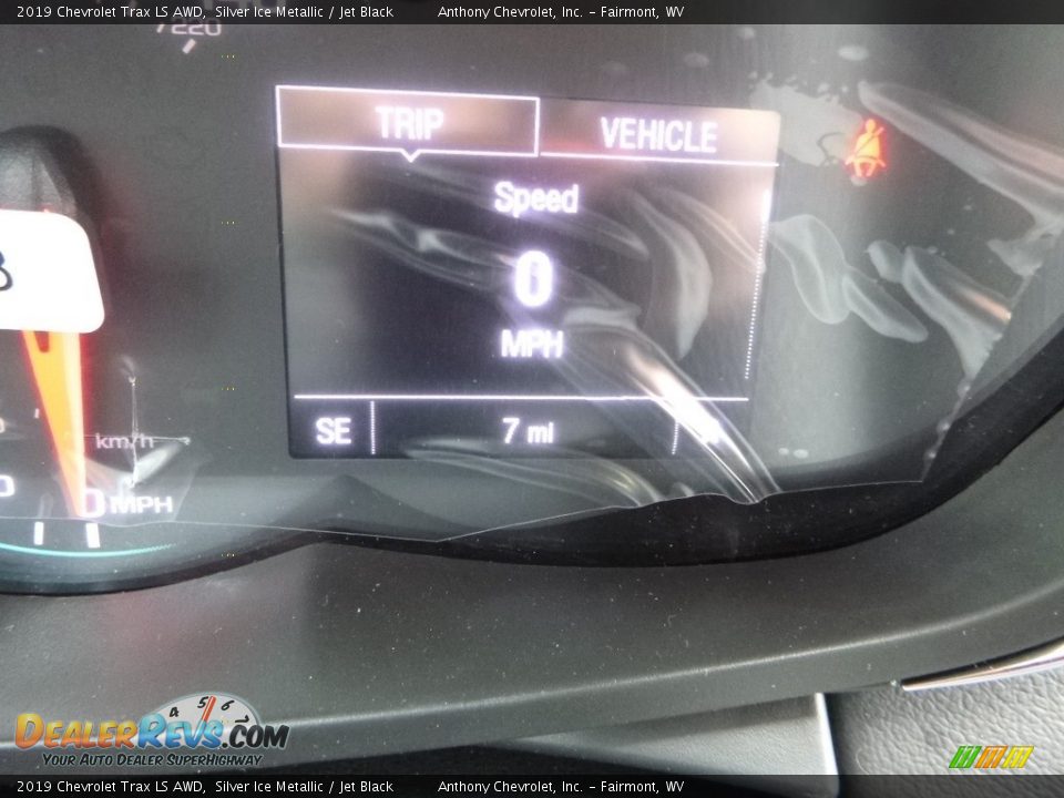 2019 Chevrolet Trax LS AWD Silver Ice Metallic / Jet Black Photo #18