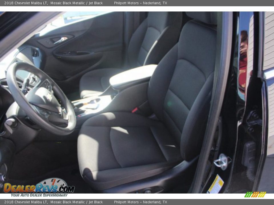 2018 Chevrolet Malibu LT Mosaic Black Metallic / Jet Black Photo #12