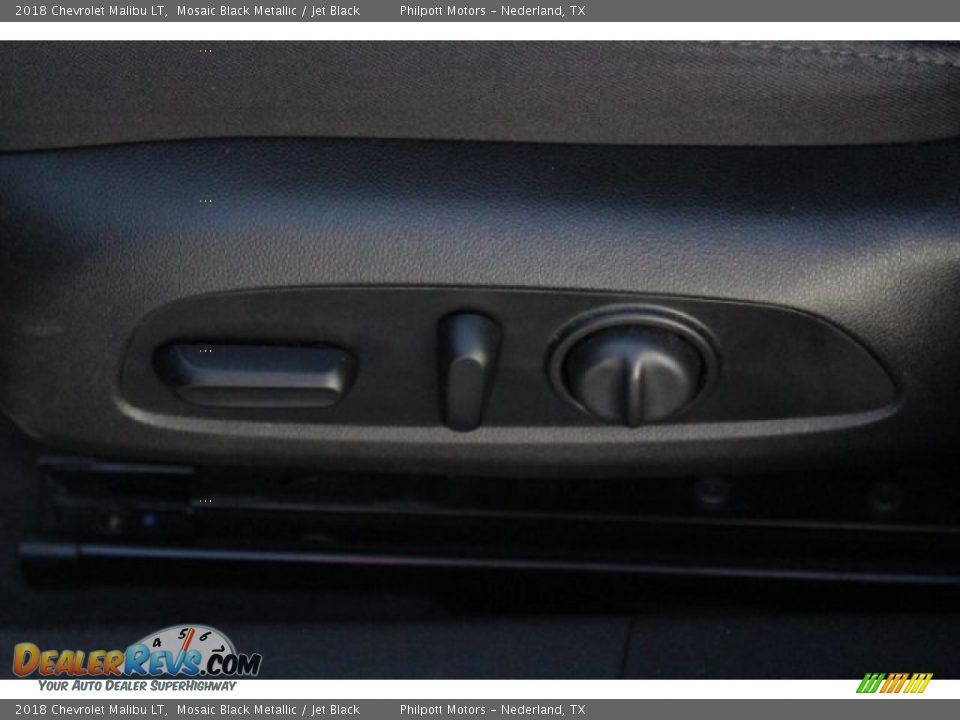 2018 Chevrolet Malibu LT Mosaic Black Metallic / Jet Black Photo #13