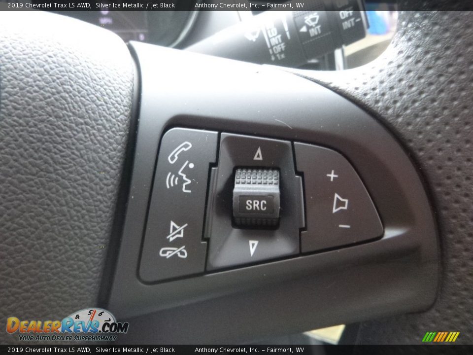 2019 Chevrolet Trax LS AWD Silver Ice Metallic / Jet Black Photo #19