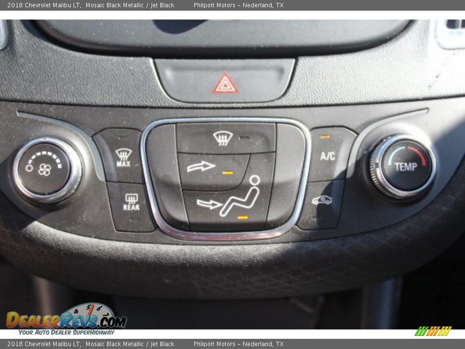 2018 Chevrolet Malibu LT Mosaic Black Metallic / Jet Black Photo #15