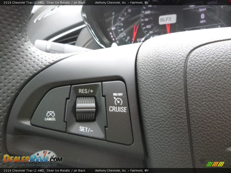 2019 Chevrolet Trax LS AWD Silver Ice Metallic / Jet Black Photo #20
