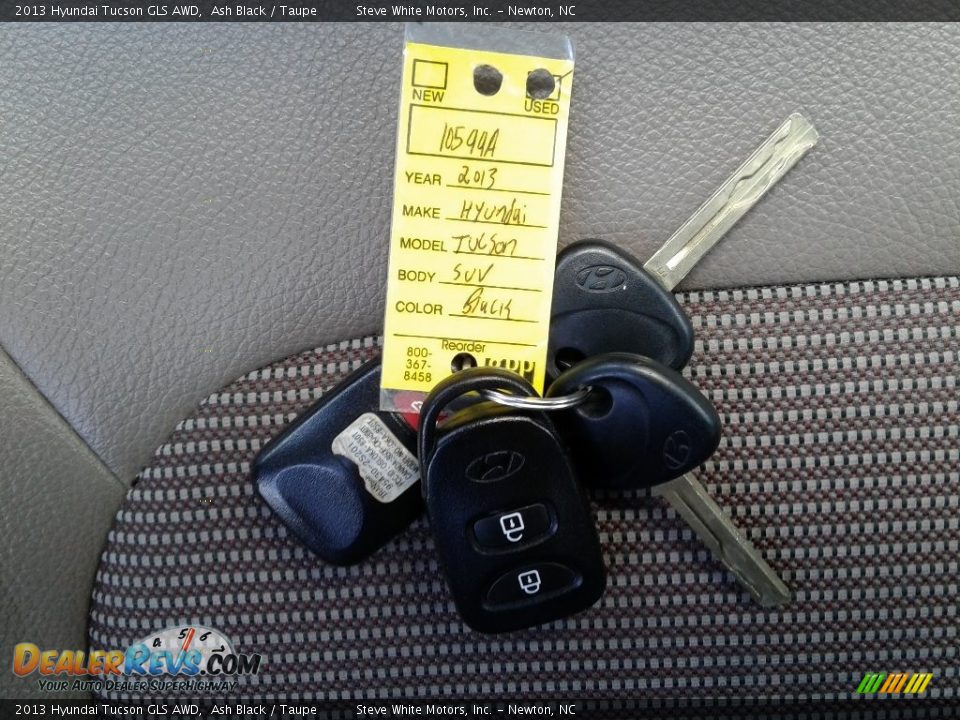 2013 Hyundai Tucson GLS AWD Ash Black / Taupe Photo #24