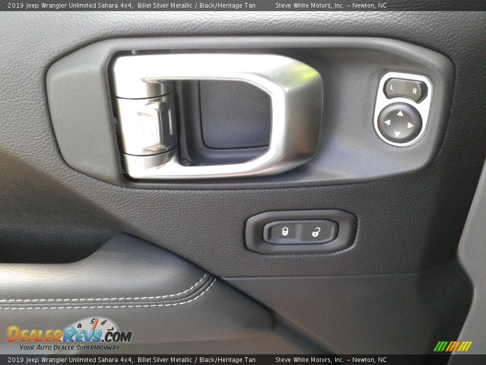 2019 Jeep Wrangler Unlimited Sahara 4x4 Billet Silver Metallic / Black/Heritage Tan Photo #9