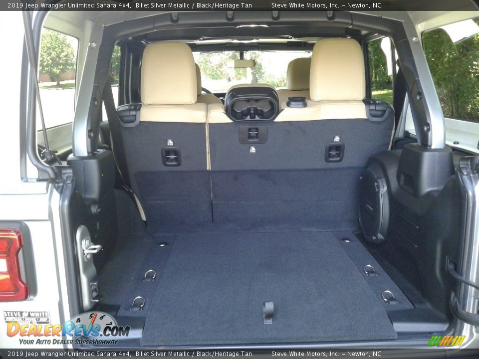 2019 Jeep Wrangler Unlimited Sahara 4x4 Billet Silver Metallic / Black/Heritage Tan Photo #12