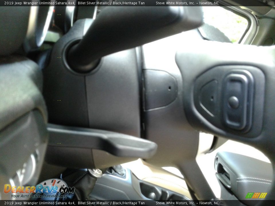 2019 Jeep Wrangler Unlimited Sahara 4x4 Billet Silver Metallic / Black/Heritage Tan Photo #16