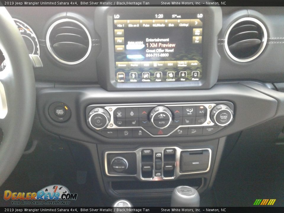 2019 Jeep Wrangler Unlimited Sahara 4x4 Billet Silver Metallic / Black/Heritage Tan Photo #20