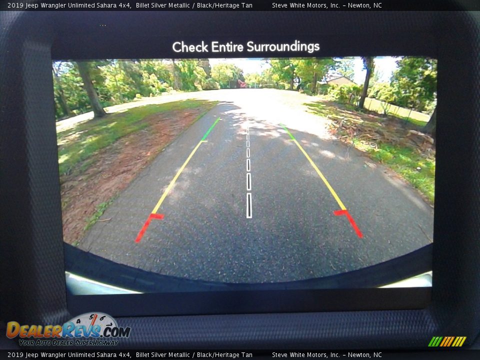 2019 Jeep Wrangler Unlimited Sahara 4x4 Billet Silver Metallic / Black/Heritage Tan Photo #22