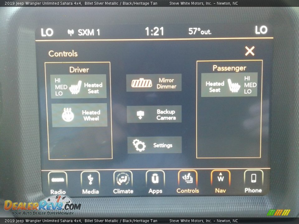 2019 Jeep Wrangler Unlimited Sahara 4x4 Billet Silver Metallic / Black/Heritage Tan Photo #25