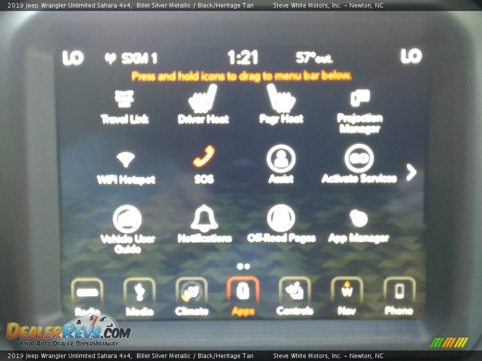 2019 Jeep Wrangler Unlimited Sahara 4x4 Billet Silver Metallic / Black/Heritage Tan Photo #27