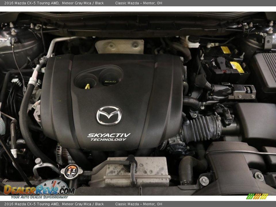 2016 Mazda CX-5 Touring AWD Meteor Gray Mica / Black Photo #19