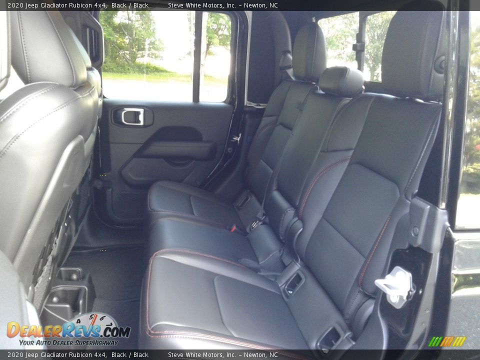 Rear Seat of 2020 Jeep Gladiator Rubicon 4x4 Photo #11