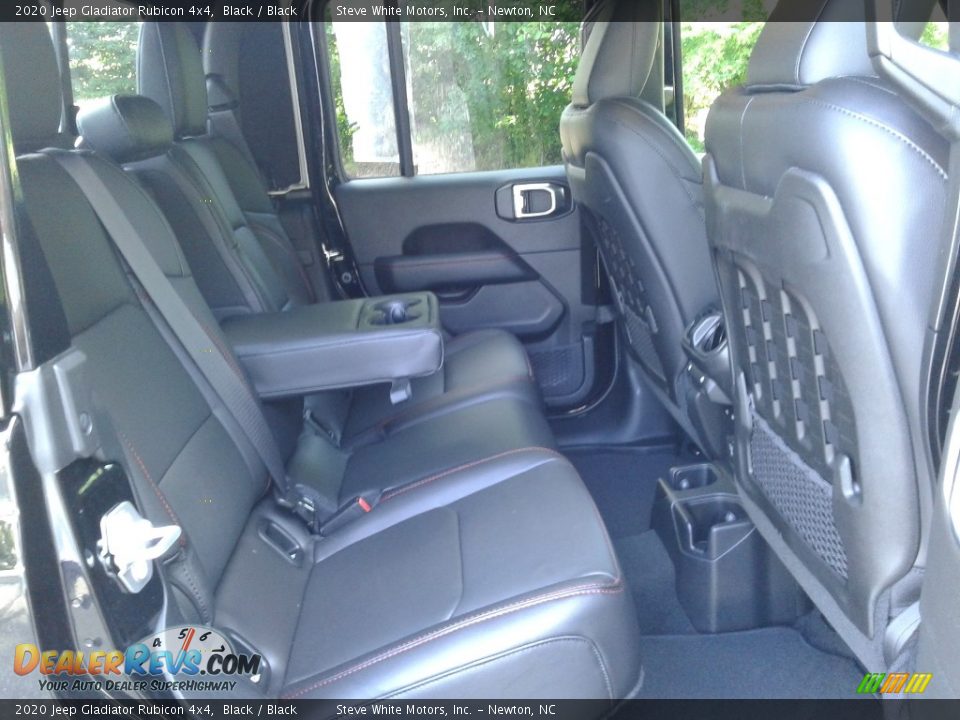 Rear Seat of 2020 Jeep Gladiator Rubicon 4x4 Photo #16