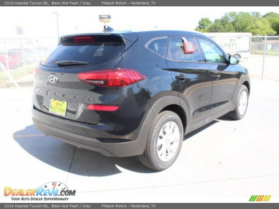 2019 Hyundai Tucson SEL Black Noir Pearl / Gray Photo #8