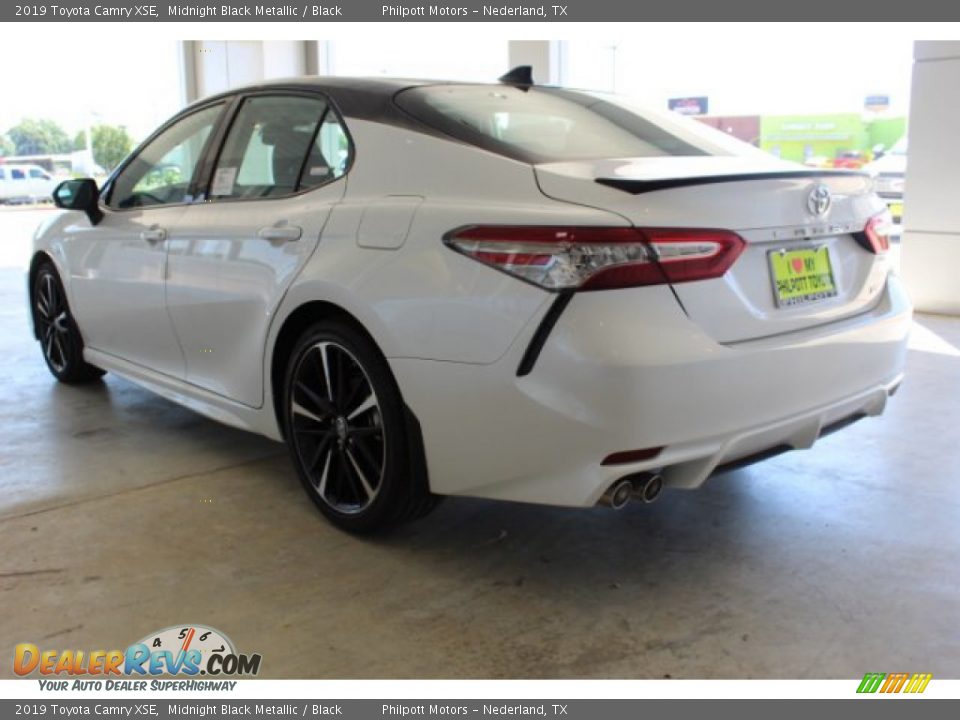 2019 Toyota Camry XSE Midnight Black Metallic / Black Photo #5
