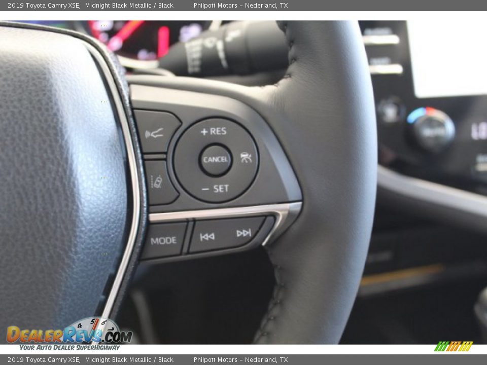 2019 Toyota Camry XSE Midnight Black Metallic / Black Photo #16