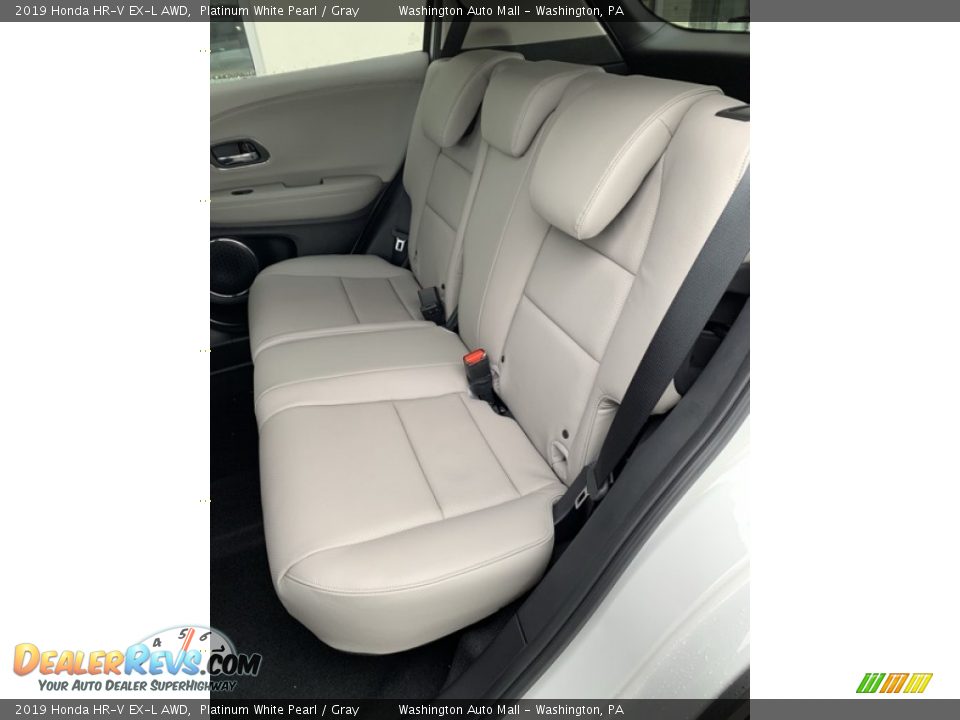 2019 Honda HR-V EX-L AWD Platinum White Pearl / Gray Photo #18