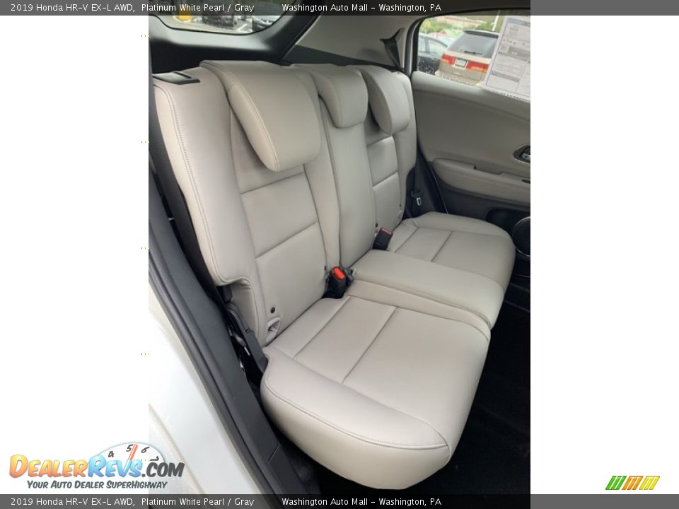 2019 Honda HR-V EX-L AWD Platinum White Pearl / Gray Photo #23